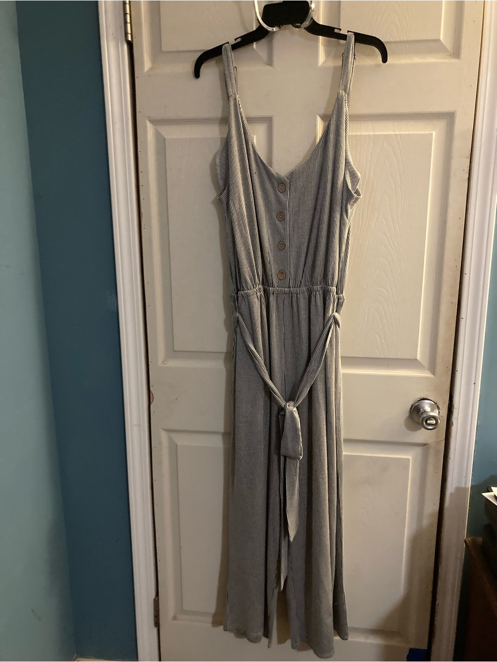 Lane Bryant Striped Wide Leg Cami Jumpsuit Romper. Women’s Size 22/24